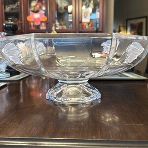 Rosenthal  Crystal Versace Pedestal Medusa Bowl